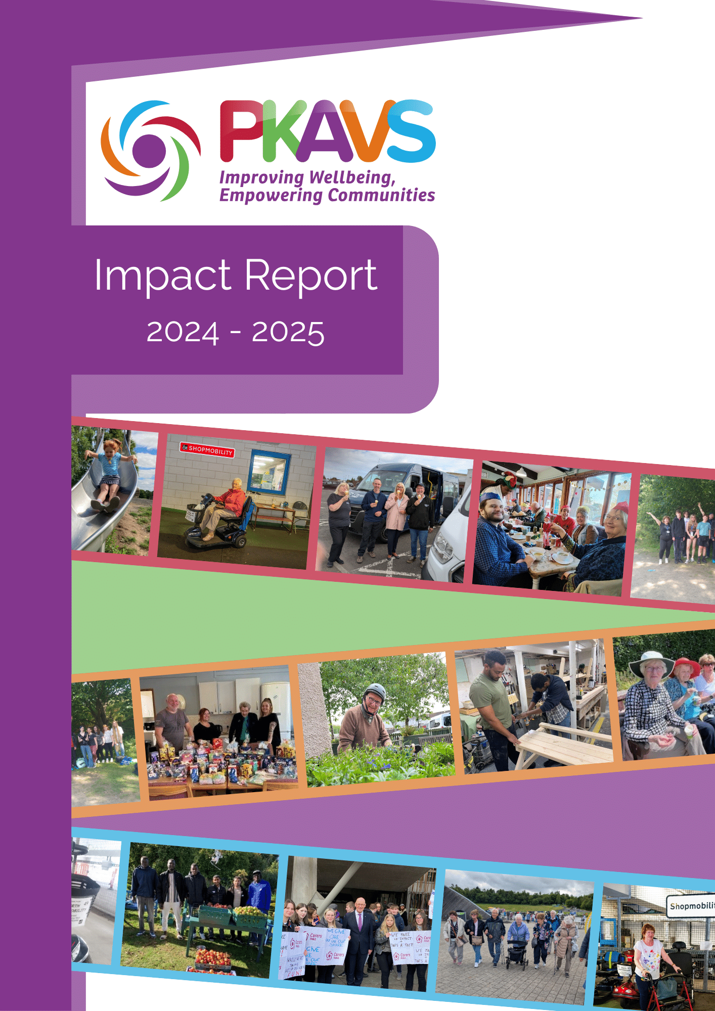 PKAVS Annual Impact report 2024 to 2025 front cover